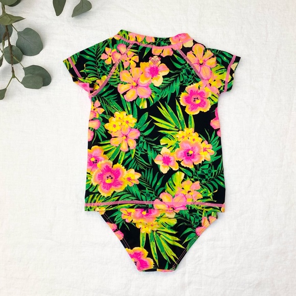 Roxy Tiles Rash Gard Set - Picture 2 of 10